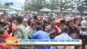 Korban Kerusuhan Wamena Di Pengungsian