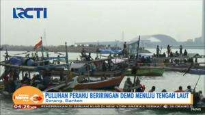 Aksi Nelayan Untuk Hentikan Reklamasi