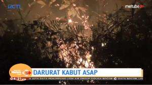 Kebakaran Lahan Mulai Dekati Pemukiman Warga