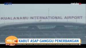 Penerbangan Terhambat Masih Terganggu Kabut Asap