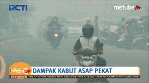 Sangat Tidak Sehat! Kabut Asap Tebal Di Jambi