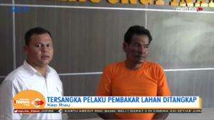 Tersangka Kebakaran Hutan Ditangkap