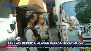 Hindari Petugas, Pemudik Numpang Mobil Boks Farmasi