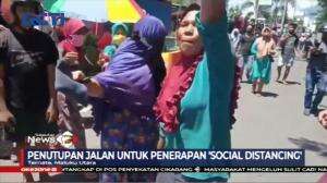 Pedagang di Ternate Ricuh Saat Diminta Social Distancing