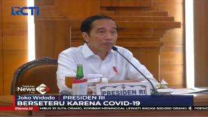 Presiden Jokowi Soroti Penanganan Covid-19 di Jawa Timur