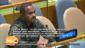 Sidang PBB: Papua Milik RI