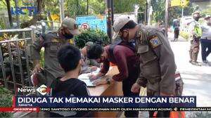 Gencar Razia Masker di Jakarta Hingga Tersulut Emosi Saat Ditegur