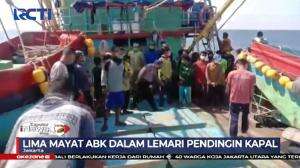 Lima Mayat ABK Disimpan Dalam Lemari Pendingin Kapal Ikan Karena Tewas Saat Melaut