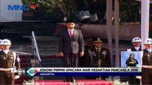 Presiden Jokowi Pimpin Upacara Hari Kesaktian Pancasila