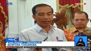 Menpora Bertemu Presiden Jokowi