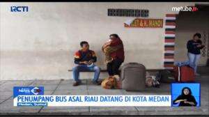 Warga Riau Mengungsi