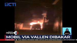 Mobil Mewah Via Vallen Diduga Dibakar Orang Tak Dikenal