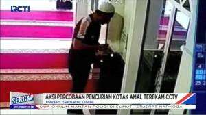 Pencuri Kotak Amal Kepergok