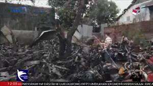 Kebakaran Pos Lantas, Ratusan Kendaraan Terbakar