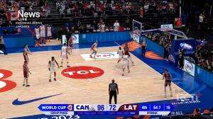 Minimatch FIBA Basketball World Cup 2023 Canada Vs Latvia