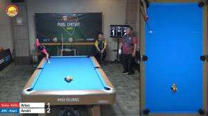 Highlight POBSI Cup Pelajar Mahasiswa 2023 Allen Vs Andri