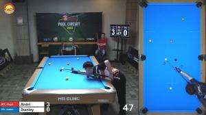 Minimatch POBSI Cup Pelajar Mahasiswa 2023 Andri Vs Stanley