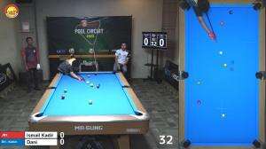 Highlight POBSI Cup Pelajar Mahasiswa 2023 Ismail Kadir Vs Dani