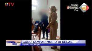 Guru di Boyolali Tampar Murid
