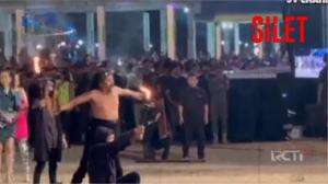 Heboh! Jenggot Limbat Terbakar Saat Atraksi