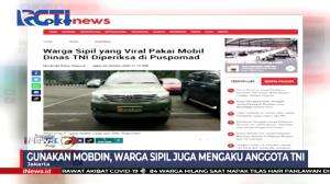 Mobil Dinas TNI AD Digunakan Bebas Oleh Warga Sipil