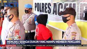 Seorang Wanita Ditangkap Karena Mengaku Sebagai Dukun Yang Bisa Memberikan Penglaris