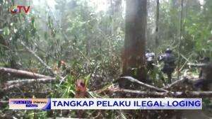 Tim Gabungan Tangkap Pelaku Ilegal Loging di Hutan Konservasi Muaro Jambi