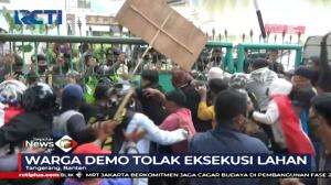 Ricuh Demo Eksekusi Lahan