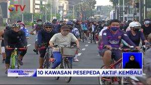 Hindari Penumpukan di Satu Kawasan, 10 Kawasan Pesepeda Aktif Kembali