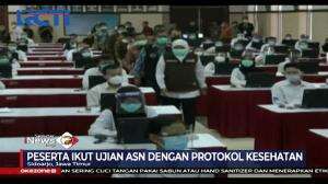 Ribuan Peserta Calon ASN Ikut Ujian Saat Pandemi Secara Online dan Real Time