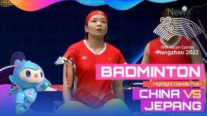 Highlight Asian Games Hangzhou 2022 Badminton Ganda Putri Cina Vs Jepang