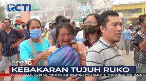 Kebakaran Tujuh Ruko, Terjadi Ricuh Saat Warga Selamatkan Barang