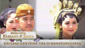 Kaesang Dan Erina Tiba Di Mangkunegaran