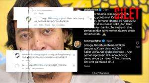 Ucapkan Duka Dengan Guyonan, Komeng Banjir Hujatan