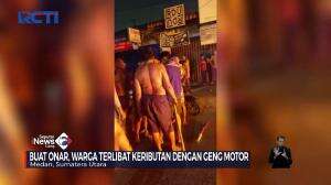 Buat Onar, Massa Bakar Motor Genk Motor