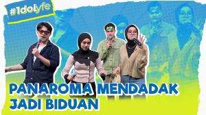 Panaroma Mendadak Jadi Biduan