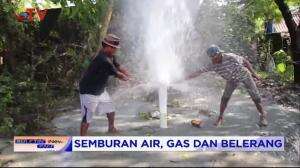 Semburan Air Bercampur Gas Belerang Dan Pasir Setinggi 25 Meter Kagetkan Warga