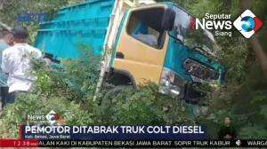 Pemotor Tewas Korban Tabrak Lari