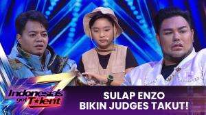 Sulap Enzo Bikin Judges Takut! - Indonesia's Got Talent 2023
