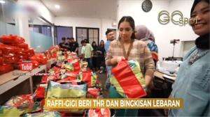 Raffi Ahmad Dan Nagita Slavina Berbagi Kepada Karyawannya