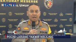 Polisi Larang Takbir Keliling
