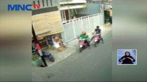 Aksi Komplotan Pencurian Sepeda Motor Terekam Kamera CCTV