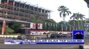 Polisi Amankan Rekaman CCTV Saat Olah TKP Pasca Kebakaran Gedung Kejaksaan Agung