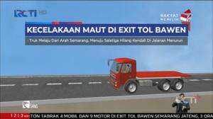 Korban Kecelakaan Maut Exit Tol Bawen