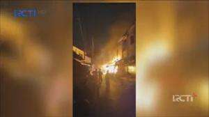 Kebakaran Pusat Kuliner di Tangerang