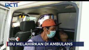 Macet Mudik Lebaran Buat Wanita Melahirkan di Ambulans