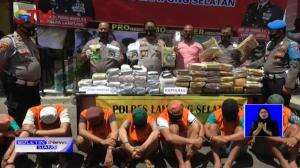 Persembunyian Narkoba di Jok Motor Terjaring Polisi