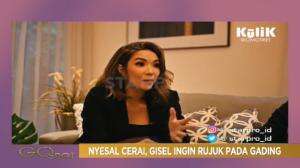 Gisel Menyesal Cerai Dengan Gading Marteen
