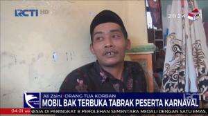 Mobil Bak Terbuka Tabrak Rombongan Karnaval