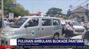 Nakes Blokade Pantura di Brebes